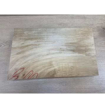 Клён Американский заготовка корпуса для Тревел гитары Смешанный АА 61х273-290х450 мм (Массив)-4