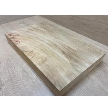 Клён Американский заготовка корпуса для Тревел гитары Смешанный АА 61х273-290х450 мм (Массив)-7