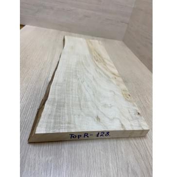 Клён Американский Волнистый заготовка на топ Смешанный ААА Волна А 22х205-176х530-540 мм - (1шт под распил)-1