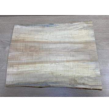 Клён Американский Волнистый заготовка на топ Радиал АА Волна ААА 13х193-200х525 мм - 2 шт. (книжкой)-6