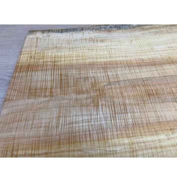 Клён Американский Волнистый заготовка на топ Радиал АА Волна ААА 13х193-200х525 мм - 2 шт. (книжкой)-10