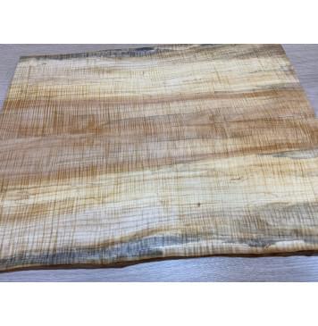 Клён Американский Волнистый заготовка на топ Радиал АА Волна ААА 13х193-200х525 мм - 2 шт. (книжкой)-12