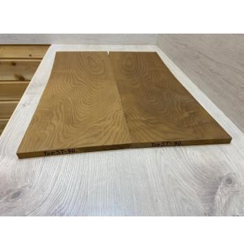 Клён Белый Печёный 180гр заготовка на топ Тангент ААА 15.5х222-228х628 мм - 2 шт (книжкой)-1