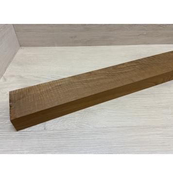 Ясень Печёный 180гр Волнистый заготовка для переклеенного грифа электрогитары Смешанный АА Волна АА 41х82х755 мм-8