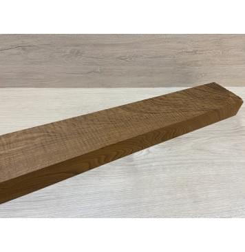 Ясень Печёный 180гр Волнистый заготовка для переклеенного грифа электрогитары Смешанный АА Волна АА 41х82х755 мм-9