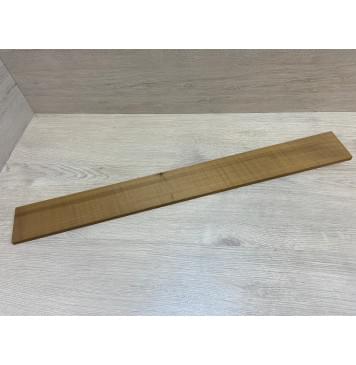 Клён Волнистый Печёный 180 гр заготовка накладки для электрогитары Радиал А Волна А 9х84х745 мм (Уценка-сучки)-3