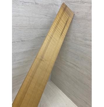 Клён Волнистый Печёный 180 гр заготовка накладки для электрогитары Радиал А Волна А 9х84х745 мм (Уценка-сучки)-5