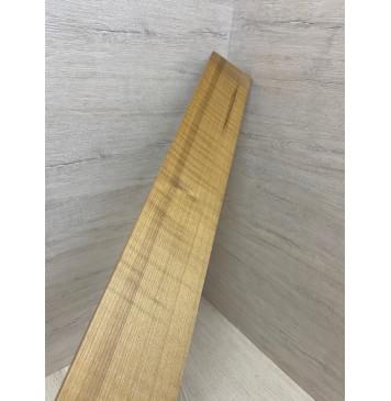 Клён Волнистый Печёный 180 гр заготовка накладки для электрогитары Радиал А Волна А 9х84х745 мм (Уценка-сучки)-6