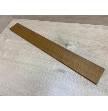 Клён Волнистый Печёный 180 гр заготовка накладки для электрогитары Радиал АА Волна АА 12х84х700 мм-5