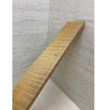 Клён Волнистый Печёный 180 гр заготовка накладки для электрогитары Радиал АА Волна АА 12х84х700 мм-4