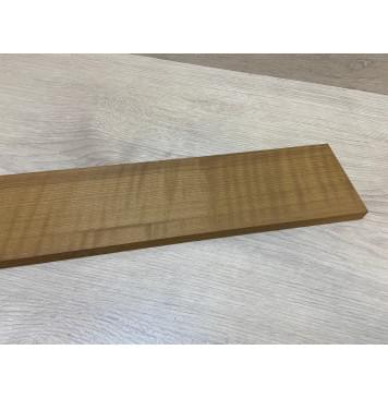 Клён Волнистый Печёный 180 гр заготовка накладки для электрогитары Радиал АА Волна АА 12х84х700 мм-7