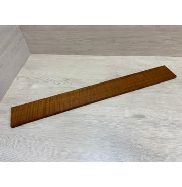 Клён Волнистый Печёный 180 гр заготовка накладки для электрогитары Радиал АА Волна АА 12х84х700 мм-10