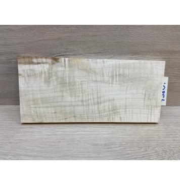 Клён Американский Белый Волнистый заготовка накладки на головку грифа Смешанный АА Волна АА 10х97х215 мм-3