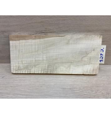 Клён Американский Белый Волнистый заготовка накладки на головку грифа Смешанный АА Волна АА 12х94х215 мм-4