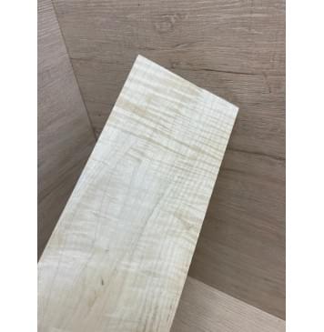 Клён Американский Белый Волнистый заготовка накладки на головку грифа Смешанный АА Волна АА 12х94х215 мм-6