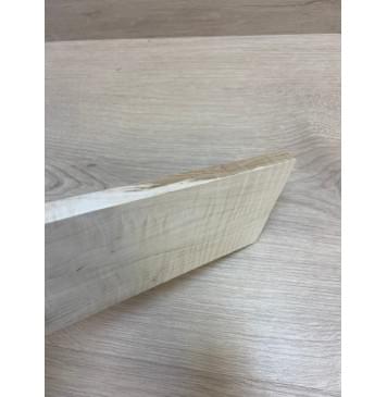 Клён Американский Белый Волнистый заготовка накладки на головку грифа Смешанный АА Волна АА 12х94х215 мм-1