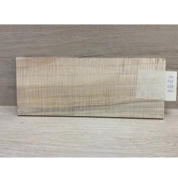 Клён Американский Волнистый заготовка накладки на головку грифа Радиал АА Волна ААА 4х97х240 мм-2