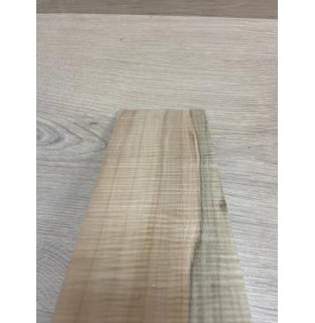 Клён Американский Волнистый заготовка накладки на головку грифа Радиал АА Волна ААА 4х97х240 мм-6