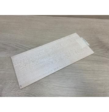 Клён Белый заготовка накладки на головку грифа Радиал ААА 3х120х270 мм-3