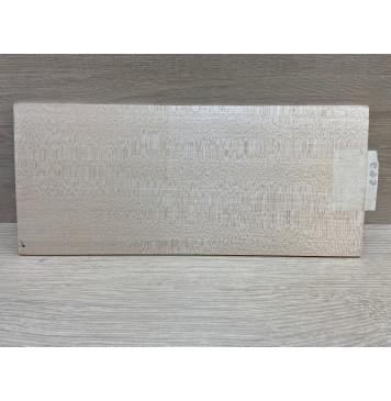 Клён Белый заготовка накладки на головку грифа Радиал ААА 3х120х270 мм-4