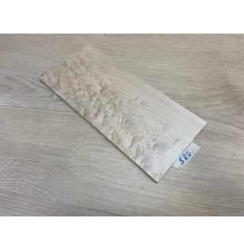 Клён Облачко заготовка накладки на головку грифа Смешанный ААА Волна ААА 6х116х250 мм-0