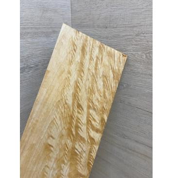 Клён Облачко заготовка накладки на головку грифа Смешанный ААА Волна ААА 6х116х250 мм-7
