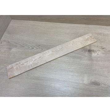 Клён Американский заготовка накладки для электрогитары Тангент АА 7.5х68х507 мм-0