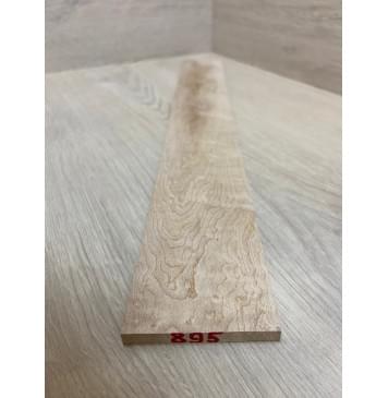 Клён Американский заготовка накладки для электрогитары Тангент АА 7.5х68х507 мм-2