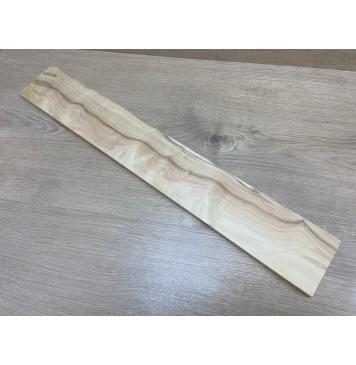 Клён Американский заготовка накладки для бас-гитары Смешанный ААА 13.2х98х660 мм-0