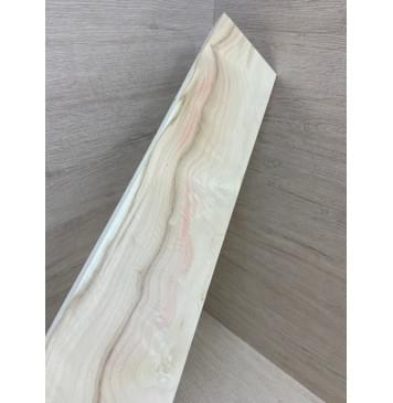 Клён Американский заготовка накладки для бас-гитары Смешанный ААА 13.2х98х660 мм-8