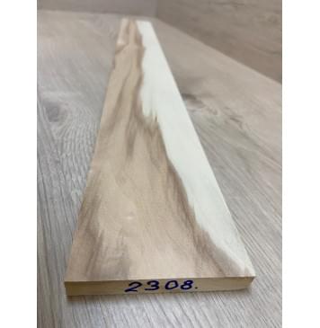 Клён Американский заготовка накладки для электрогитары Смешанный ААА 14х95-68х664 мм-5