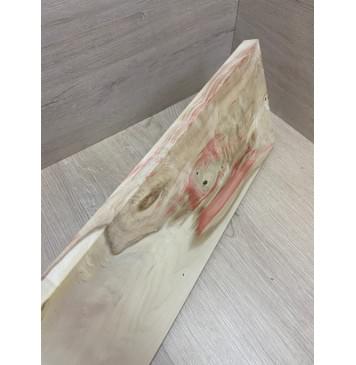 Клён Американский Каповый заготовка на топ Смешанный ААА 22.5х174х610 мм (1шт под распил)-8