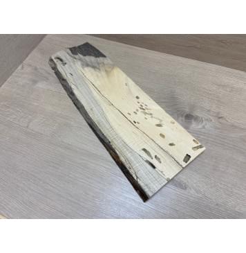 Клён Американский Spalted Волнистый Универсальная заготовка Смешанный АА 19х140-165х500 мм-0