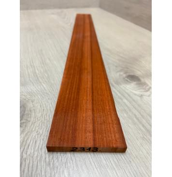 Падук заготовка накладки для электрогитары Радиал ААА 8.5х72-53х508 мм-1