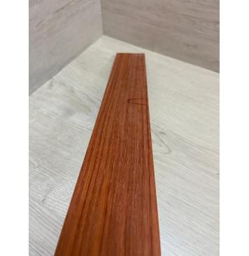 Падук заготовка накладки для электрогитары Радиал ААА 8.3х63-58х500 мм (Уценка-трещина)-2