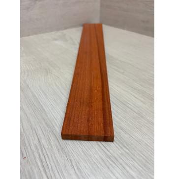 Падук заготовка накладки для электрогитары Радиал ААА 9.2х72-53х506 мм-2