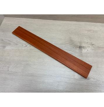 Падук заготовка накладки для электрогитары Радиал ААА 8.5х72-67х510 мм-0