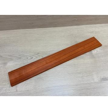 Падук заготовка накладки для электрогитары Радиал ААА 9.5х72-67х510 мм-7