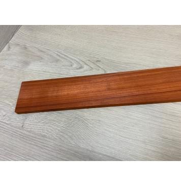 Падук заготовка накладки для электрогитары Радиал ААА 9.5х72-67х510 мм-3