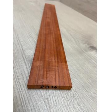 Падук заготовка накладки для электрогитары Радиал АА 9х64-53х504 мм-2