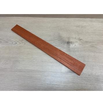 Падук заготовка накладки для электрогитары Радиал ААА 9х64-53х505 мм-0