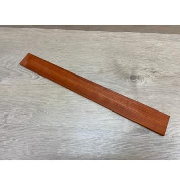 Падук заготовка накладки для электрогитары Радиал ААА 8.5х61-53х506 мм-0