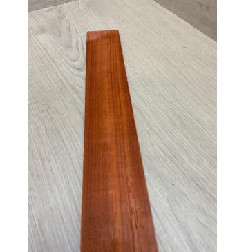 Падук заготовка накладки для электрогитары Радиал ААА 8.5х61-53х506 мм-3