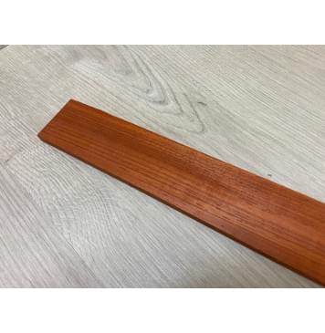 Падук заготовка накладки для электрогитары Радиал ААА 8.5х61-53х506 мм-6