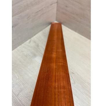 Падук заготовка накладки для электрогитары Радиал ААА 8.5х61-53х506 мм-8