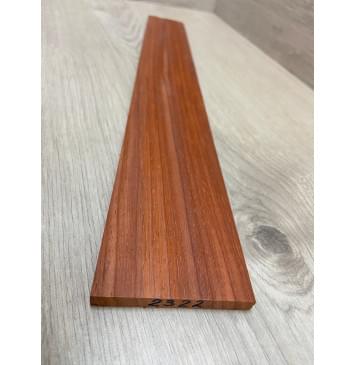 Падук заготовка накладки для электрогитары Радиал АА 8.3х75-58х455 мм-1