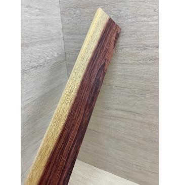 Эбен Красный заготовка накладки для электрогитары Смешанный ААА 9.5х70х535 мм-10