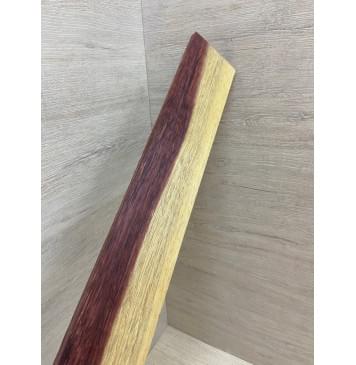 Эбен Красный заготовка накладки для электрогитары Смешанный ААА 9.5х70х535 мм-11