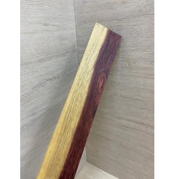 Эбен Красный заготовка накладки для электрогитары Смешанный ААА 9.5х70х535 мм-3