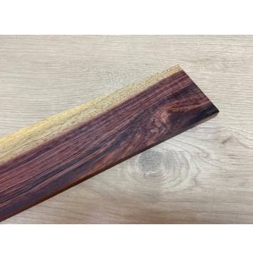 Эбен Красный заготовка накладки для электрогитары Смешанный ААА 9х70х520 мм-9